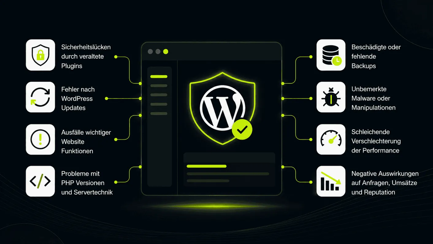 WordPress Sicherheits- und Wartungstipps für optimale Website-Performance.
