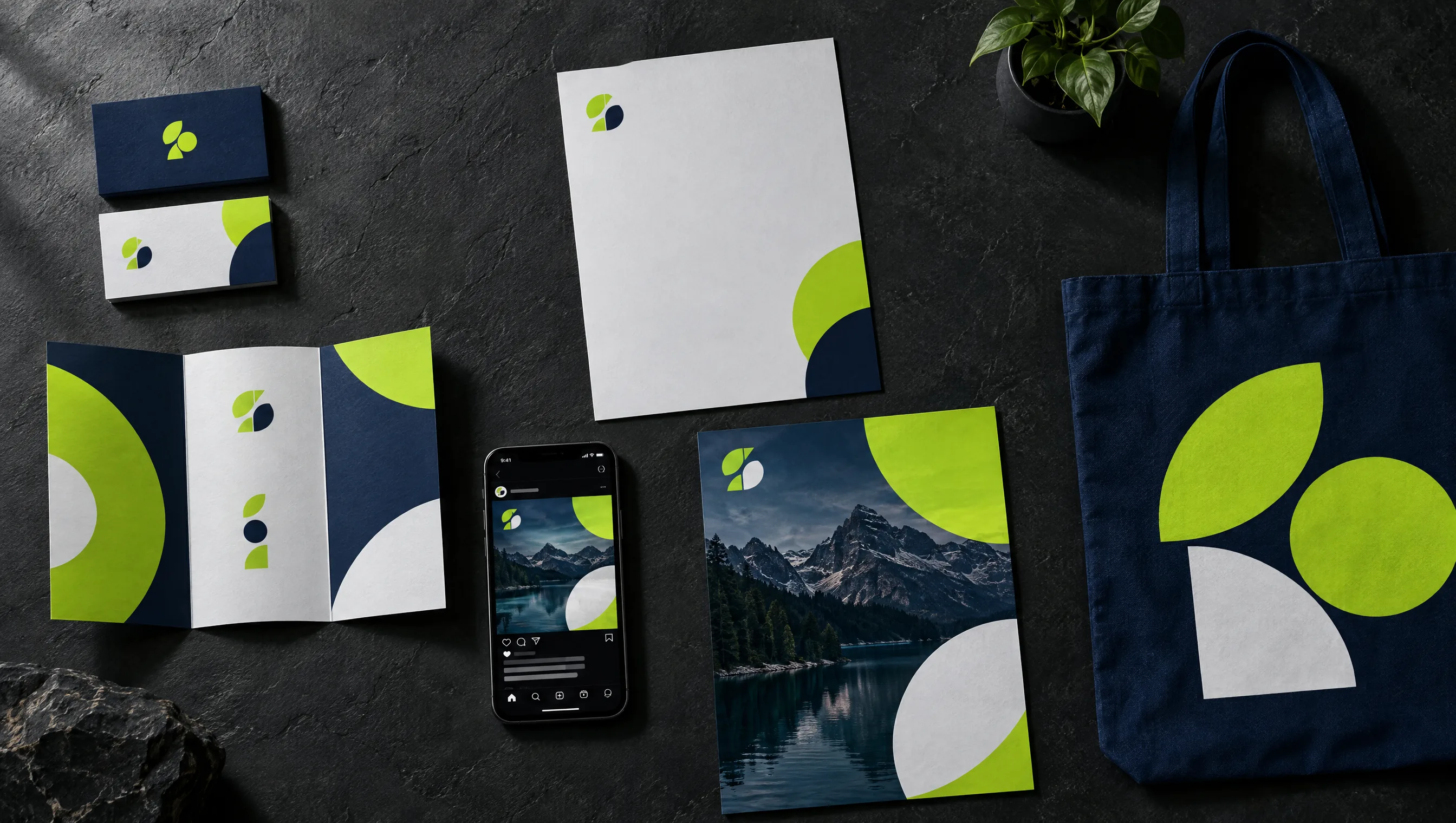 Drafts for a brand identity